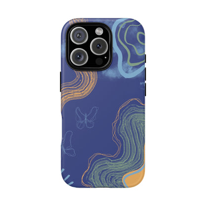 Artistic Phone Case, Abstract Phone Cover, Gift for Her, Modern Design, Boho Phone Case, Unique Phone Accessories