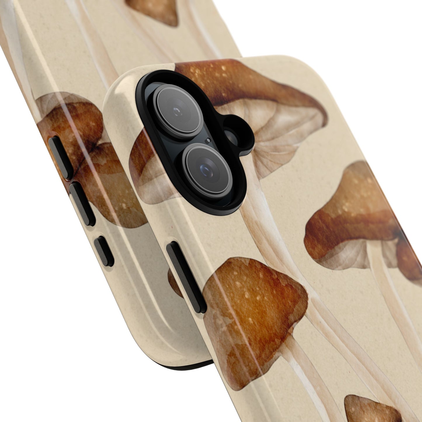 Mushroom Phone Case - Nature Lover, Eco-Friendly Gift, Cute Cell Phone Cover, Aesthetic Tech Accessory, Unique Fall Decor, Artsy Phone Cases, Cute, Gift for Her, Nature-inspired Designs, Durable Cases