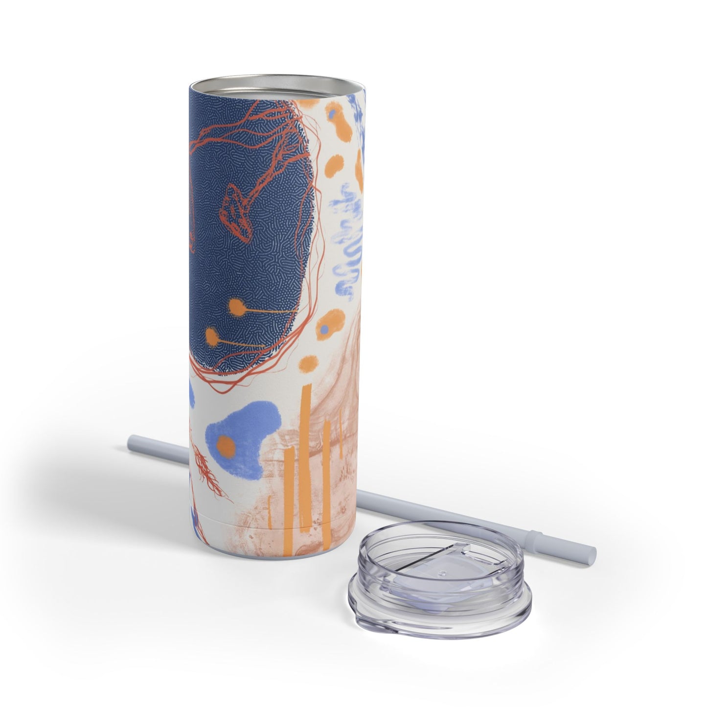 Artistic Skinny Tumbler | Unique 20oz Travel Mug | Eco-Friendly Hydration | Perfect Gift for Coffee Lovers, Art Enthusiasts, [...]