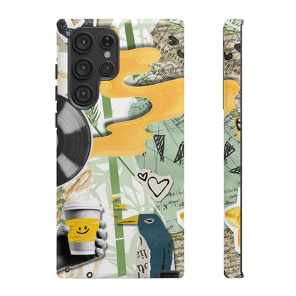 Artistic Phone Case, Unique Cell Phone Cover, Trendy Gifts for Music Lovers, Eco-Friendly Phone Accessory, Stylish Tech Gifts, Cool Cases, Unique Phone Cases