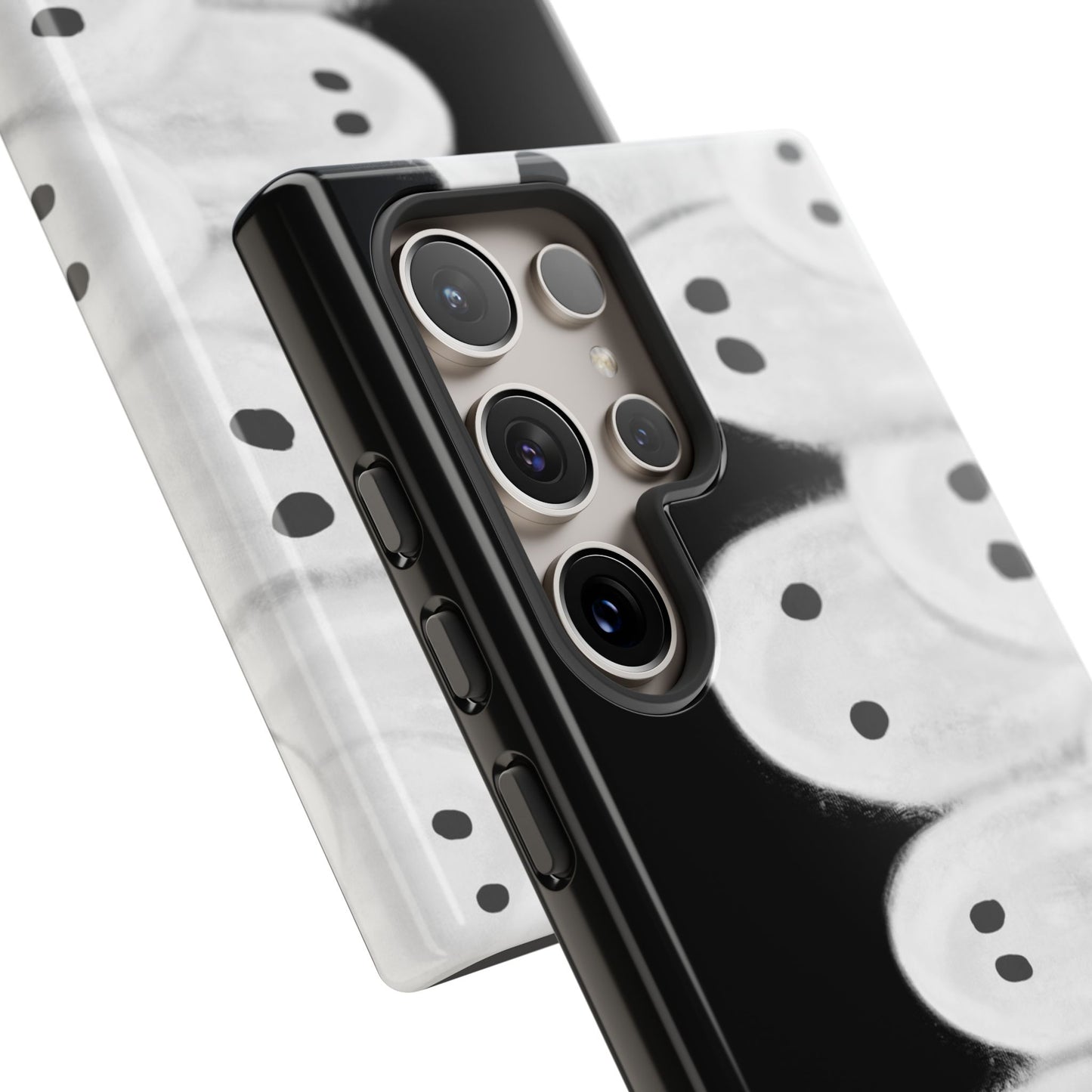 Painted Ghosts Phone Case | Ghostly Tough Phone Case for Spooky Style, Halloween Gift, Phone Cover, Ghost Theme, Unique Accessory, Spooky Season, Viral Painted Ghosts Inspired Design