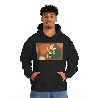Botanical Design Unisex Hoodie, Cozy Sweatshirt for Nature Lovers, Gift for Friends, Autumn Fashion, Comfortable Casual Wear