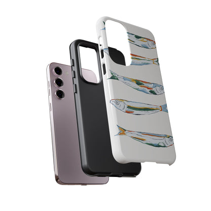 Tough Cases – Artistic Fish Design Phone Case, Unique Gift for Aquatic Lovers, Perfect for Birthdays, Holidays, and Everyday Use, Quirky Cases, Fun Phone Cases