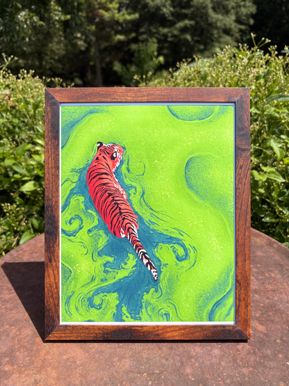 Jade Waters Art Print