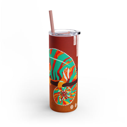 Colorful Animal Print Tumbler, 20oz, Eco-Friendly Travel Mug, Unique Gift for Wildlife Lovers, Party or Everyday Use, Stylish Drinkware