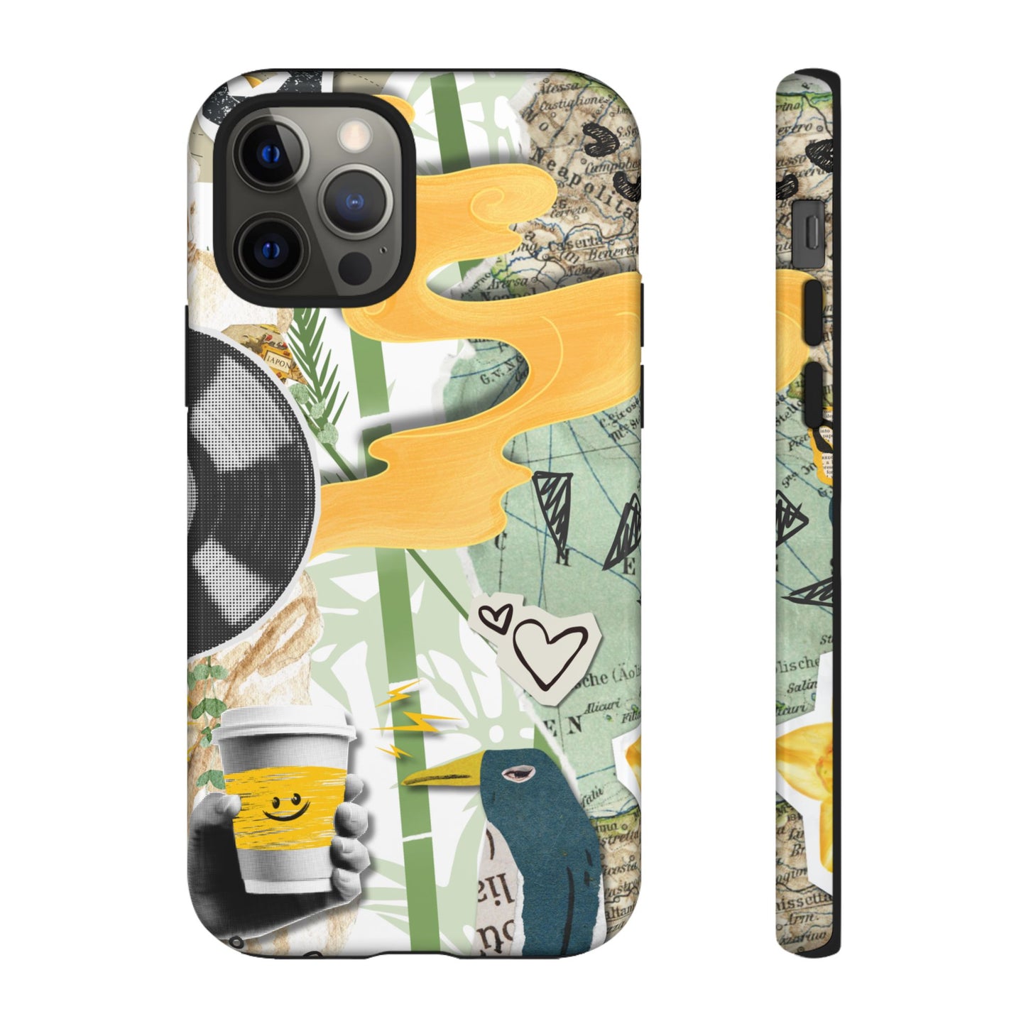 Artistic Phone Case, Unique Cell Phone Cover, Trendy Gifts for Music Lovers, Eco-Friendly Phone Accessory, Stylish Tech Gifts, Cool Cases, Unique Phone Cases