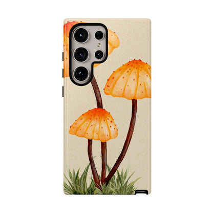 Mushroom Phone Case, Tough Cases for Nature Lovers, Unique Phone Covers, Gifts for Eco Enthusiasts, Fun Protective Cases
