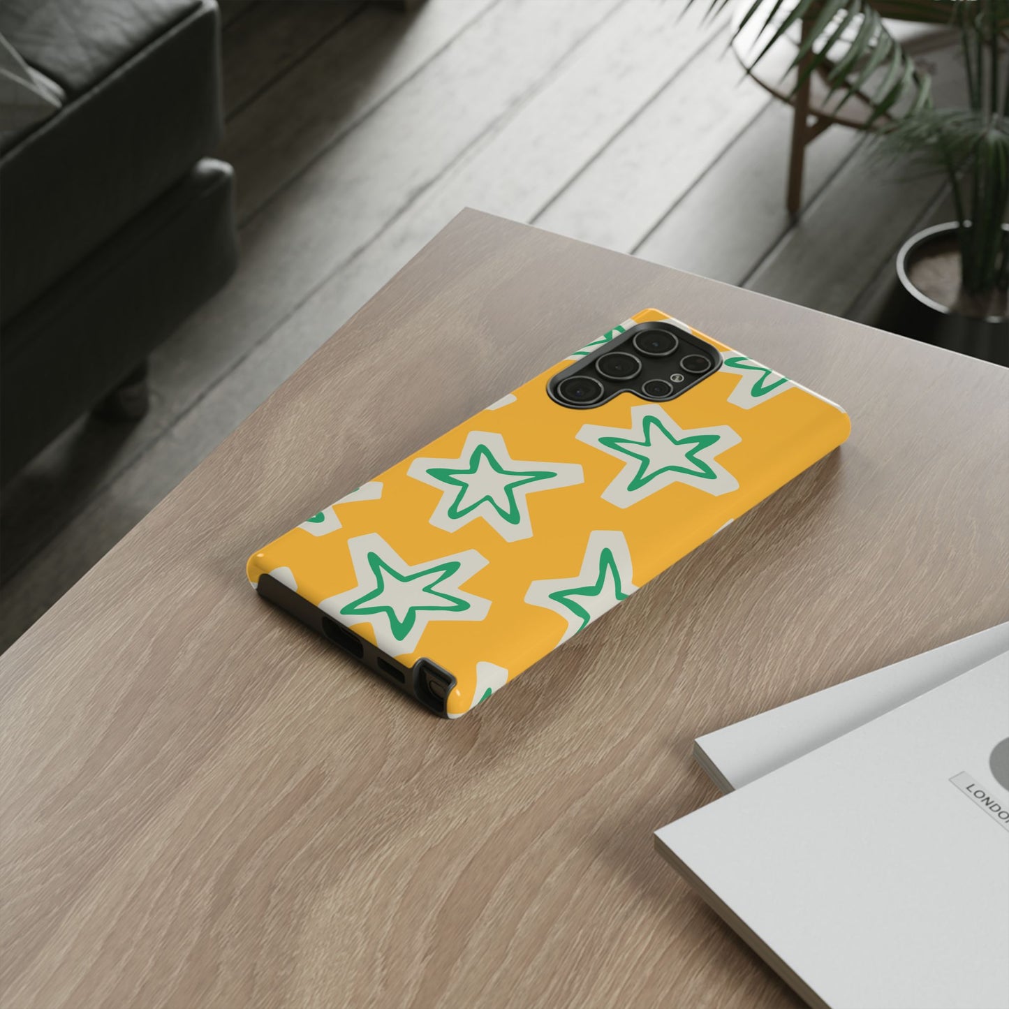 Retro Star Pattern Phone Case | Tough Cases, Colorful Cover for Phones, Phone Accessories, Gift for Her, Trendy Cases