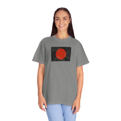 Sunset Vibes Unisex T-Shirt, Casual Summer Tee, Bohemian Shirt, Gift for Art Lovers, Men's and Women's Fashion