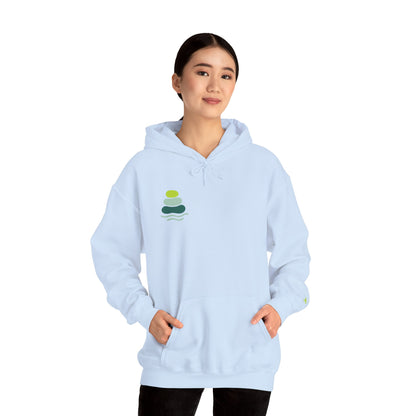 Nature-Inspired Unisex Hooded Sweatshirt, Comfortable Pullover, Casual Clothing, Eco-Friendly Gift, Chill Vibe Hoodie, Relaxing Outfit