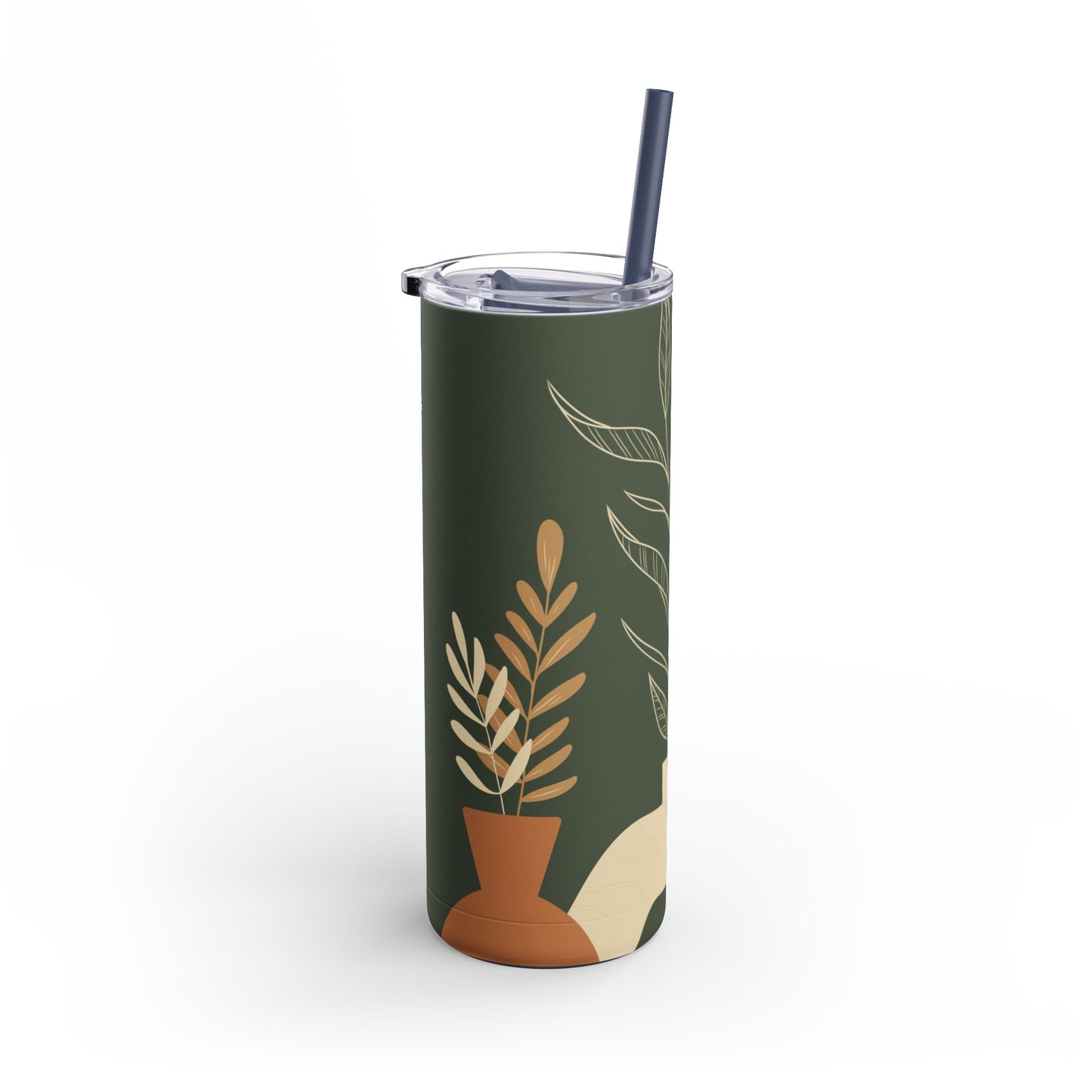 Boho-Inspired Tumbler, Modern Minimalist, Matte, Gift for Her, Mother's Day Gift, Nature Tumbler