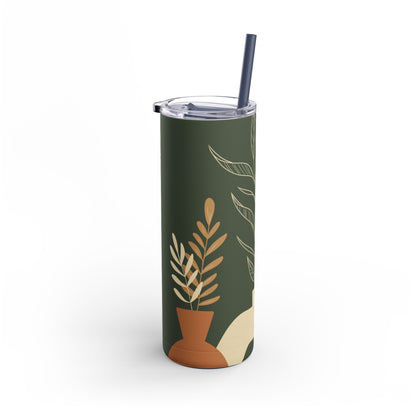 Boho-Inspired Tumbler, Modern Minimalist, Matte, Gift for Her, Mother's Day Gift, Nature Tumbler