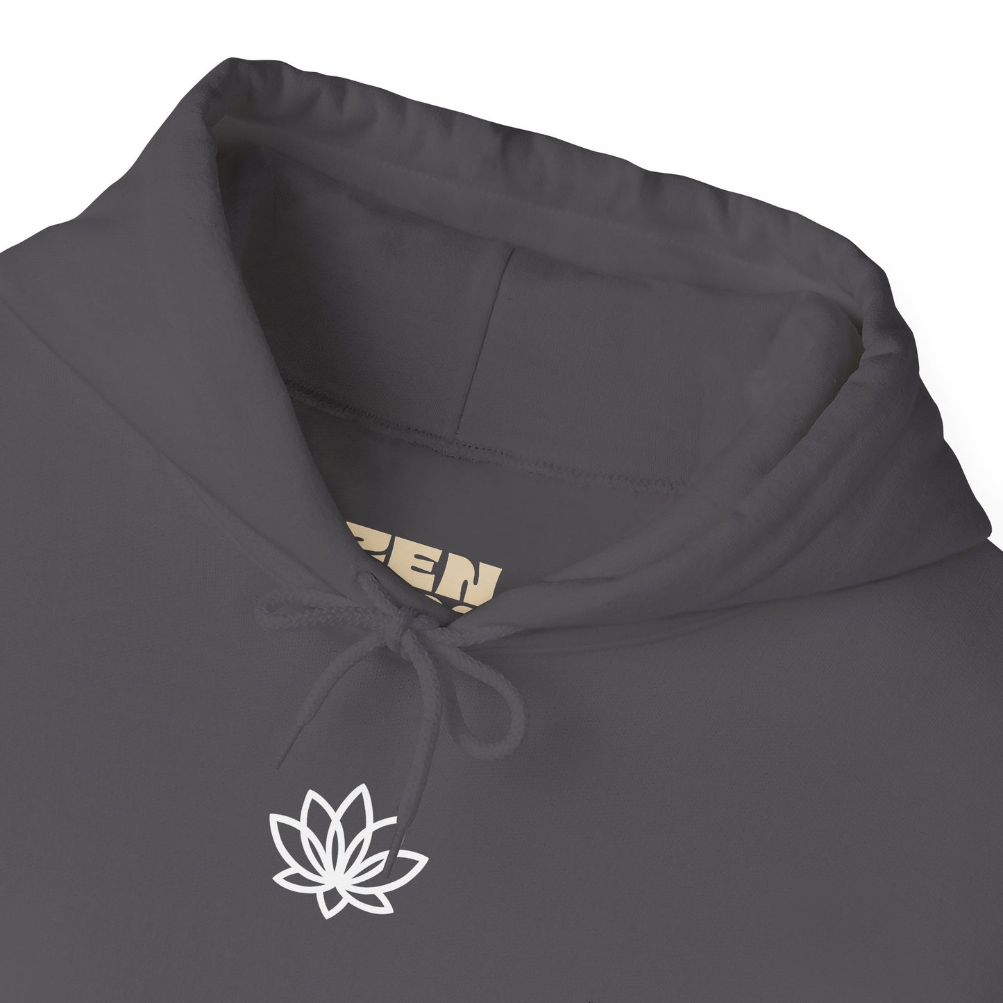 Lotus Flower Unisex Hoodie: Cozy Sweatshirt, Gift for Yoga Lovers, Meditation Apparel, Casual Streetwear, Nature-Inspired Wear, Artsy Collage, Cool Crewnecks