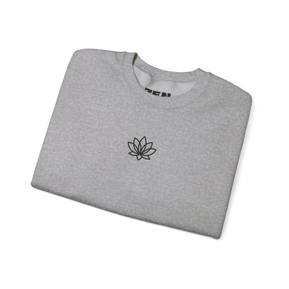 Sunset Wave Unisex Heavy Blend™ Crewneck Sweatshirt | Cozy, Relaxed, Casual Wear, Gift for Her, Gift for Him, Yoga, Meditation