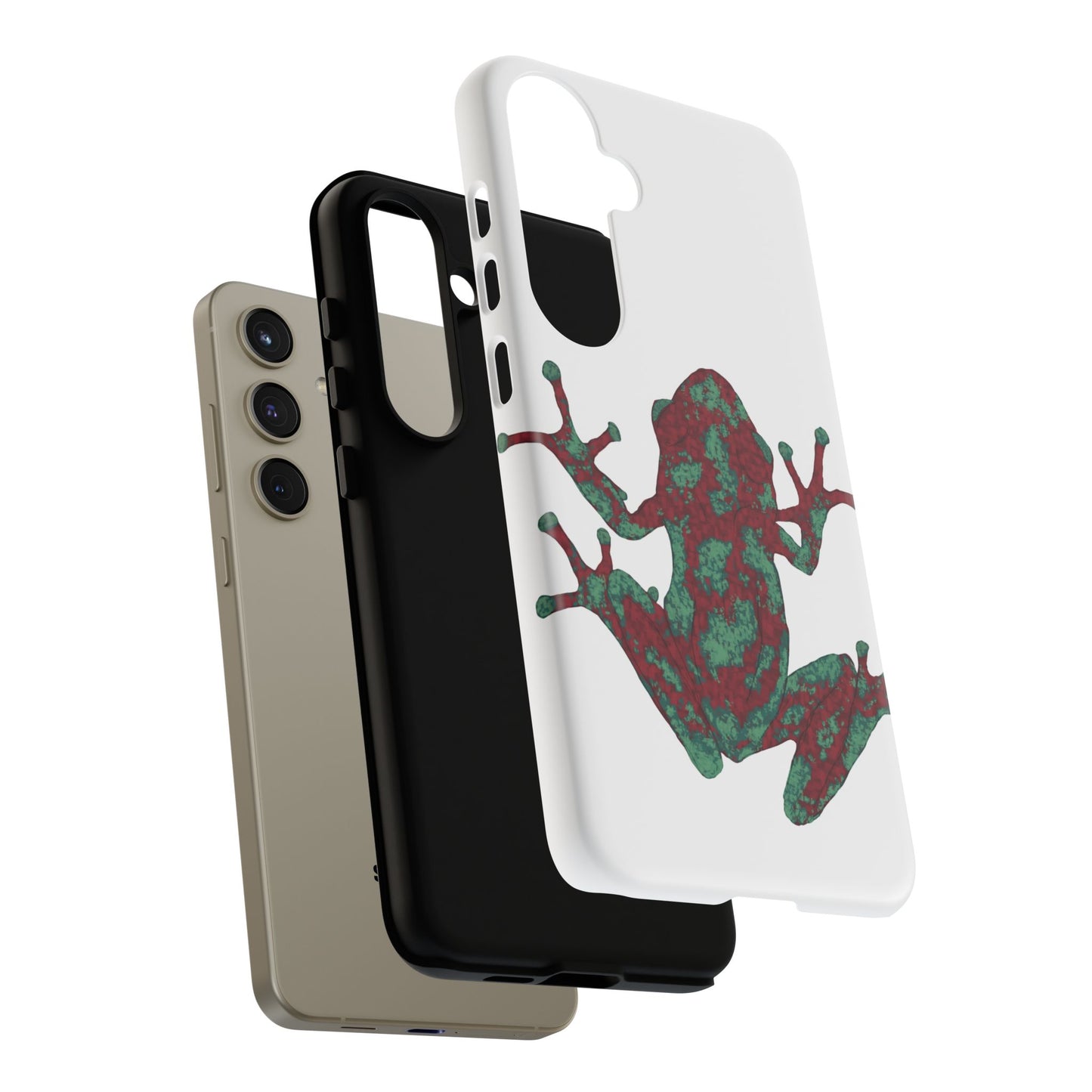 Frog Phone Case, Tough Cases, Eco-Friendly Phone Accessories, Unique Gifts for Nature Lovers, Cute Frog Design