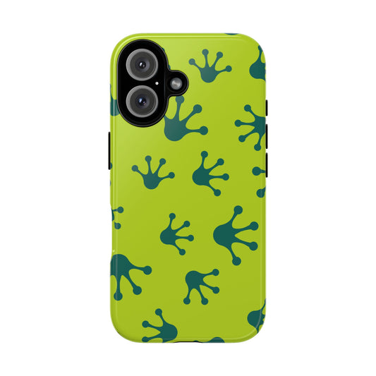 Frog Pattern Phone Case, Fun and Colorful Phone Cover, Durable Phone Protection, Gifts for Nature Lovers, Unique Accessory