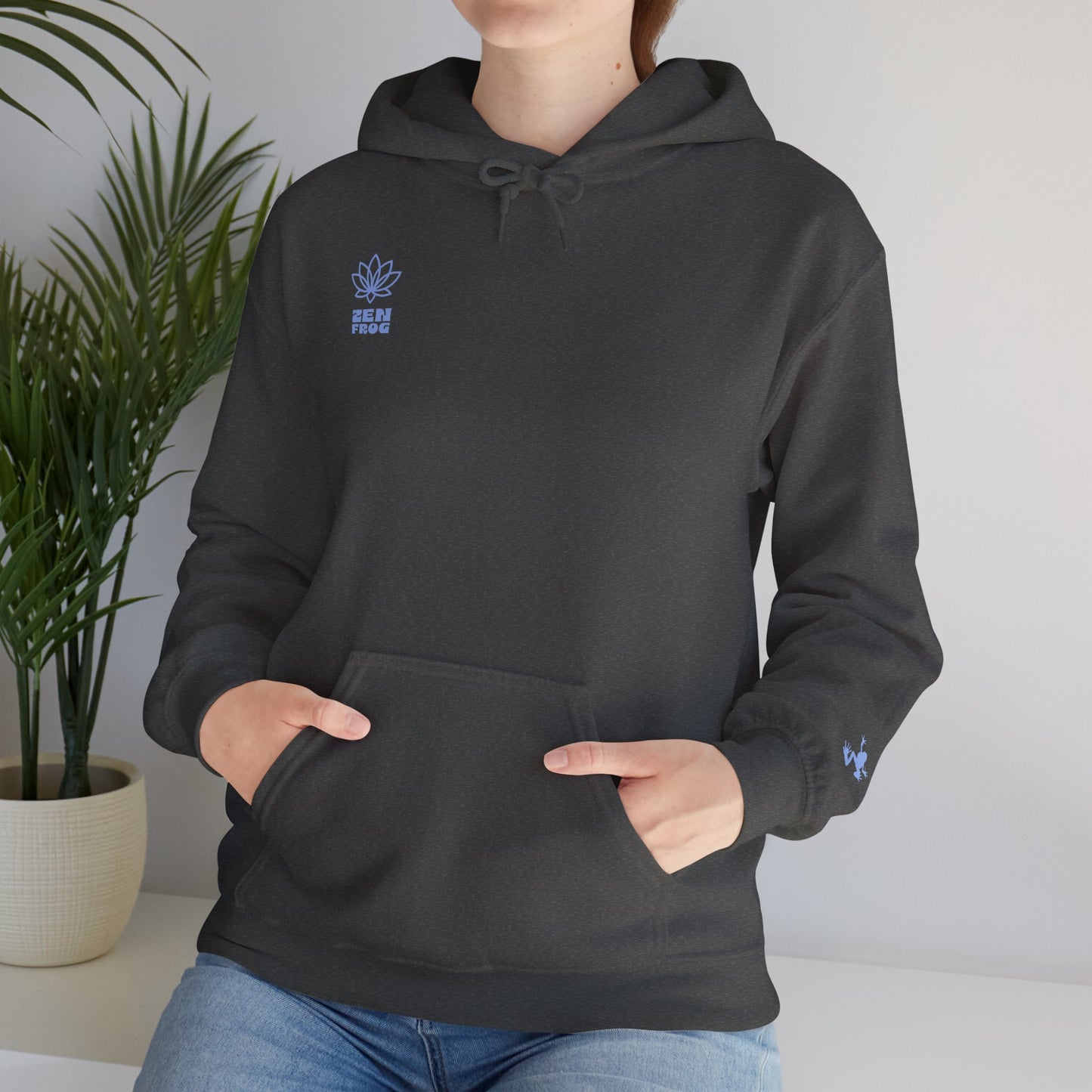 Artistic Unisex Hooded Sweatshirt - Cozy Streetwear for Comfort, Gift for Art Lovers, Perfect for Fall, Casual Style