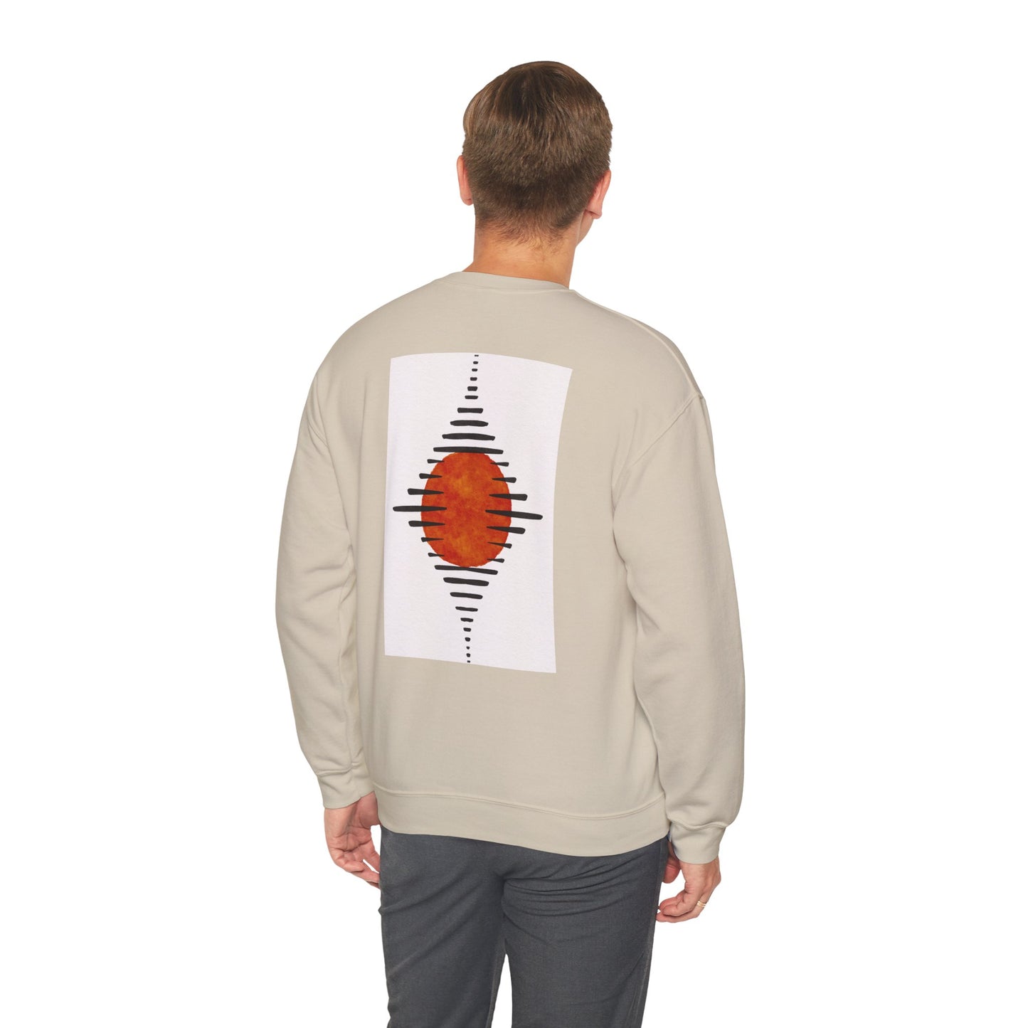 Lotus & Sun Graphic Sweatshirt, Relaxed Fit Crewneck, Perfect Gift for Spring, Cozy Fashion, Unisex Apparel, Gift for Him, Gift for Her, Fall Vibes, Autumn Crewneck