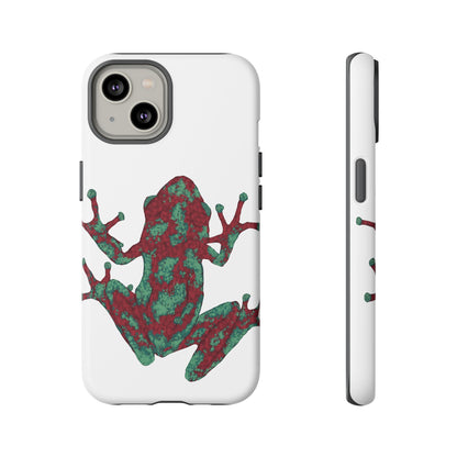 Frog Phone Case, Tough Cases, Eco-Friendly Phone Accessories, Unique Gifts for Nature Lovers, Cute Frog Design