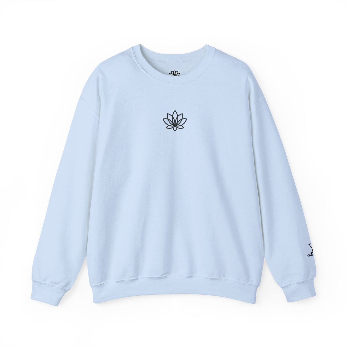 Lotus Flower Unisex Crewneck Sweatshirt, Cozy Sweatshirt, Flower Sweatshirt, Gift for Her, Casual Wear, Spring Fashion