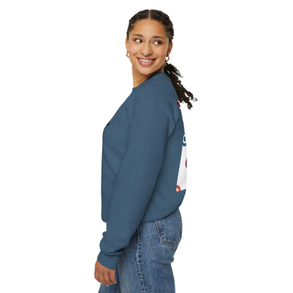 Zen Frog Crewneck Sweatshirt, Unisex Pullover for Relaxation, Cozy Gift for Meditation, Fun Casual Wear, Chill Vibes