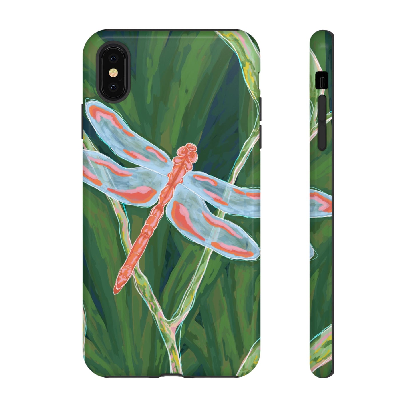 Dragonfly Phone Case, Tough Cases for Nature Lovers, Unique Phone Cover, Eco-Friendly Gift, Colorful Protection