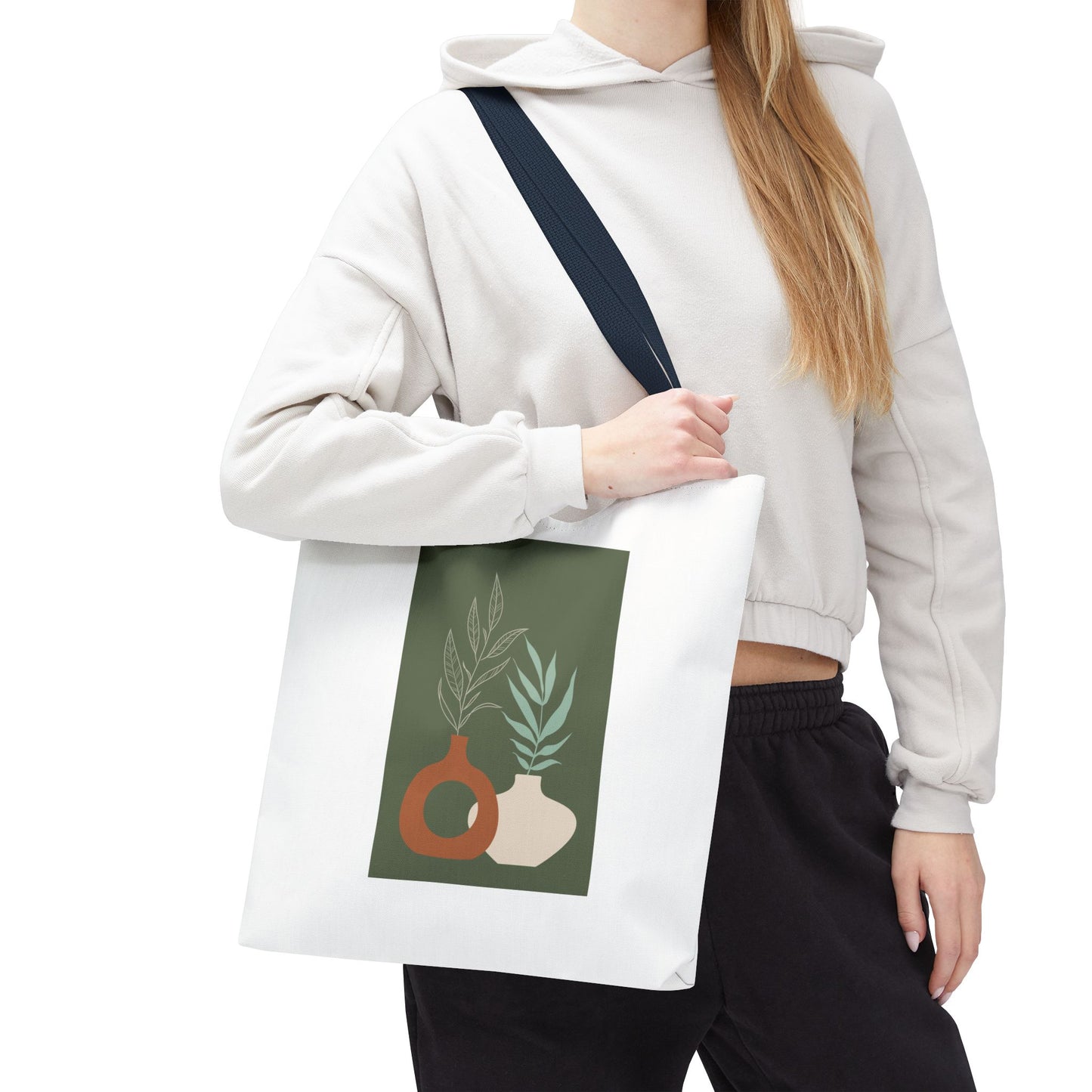 Stylish AOP Tote Bag, Eco-Friendly Shopping Bag, Reusable Carryall, Art Print Handbag, Gift for Her