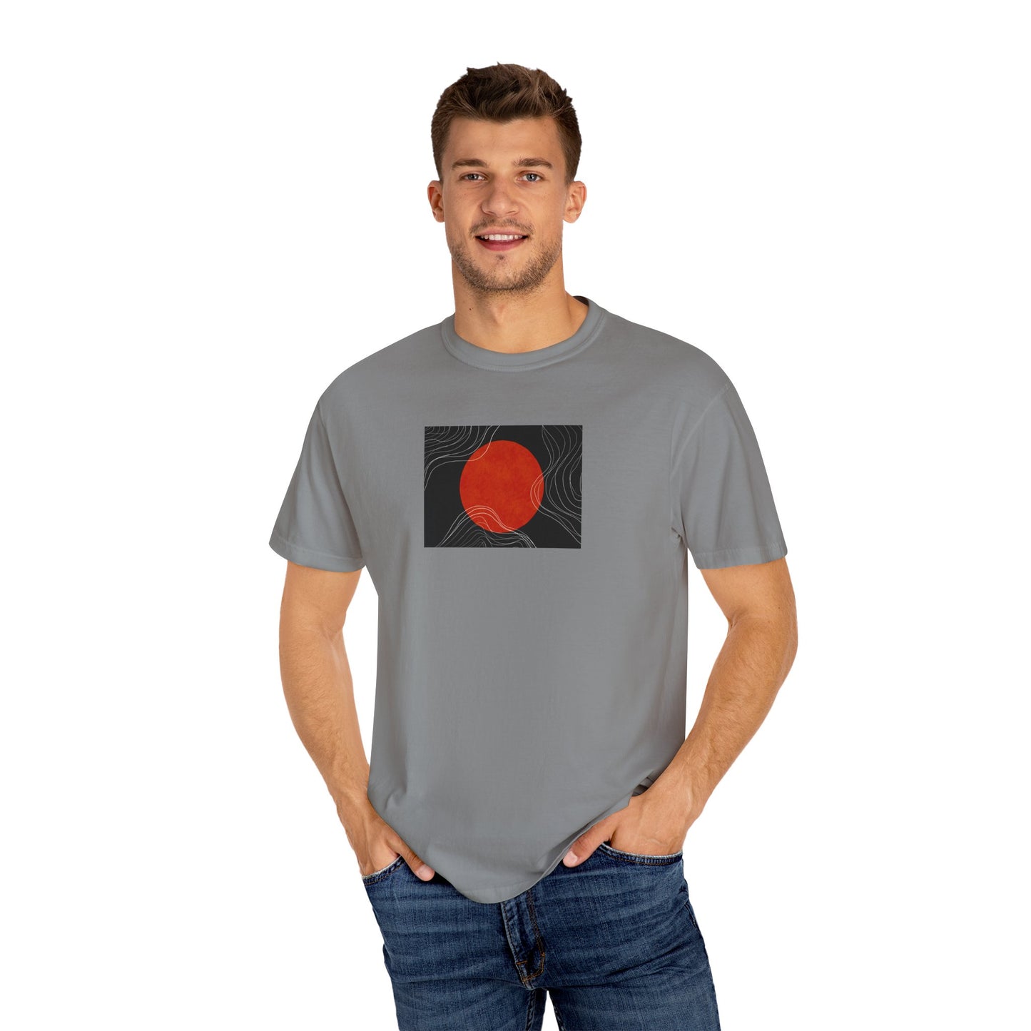 Sunset Vibes Unisex T-Shirt, Casual Summer Tee, Bohemian Shirt, Gift for Art Lovers, Men's and Women's Fashion