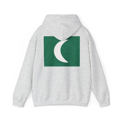 Zen Frog Hooded Sweatshirt - Cozy Unisex Hoodie, Casual Wear, Spring Fashion, Unique Gifts, Streetwear Style, Simple Moon Design, Gift for Him, Gift for Her
