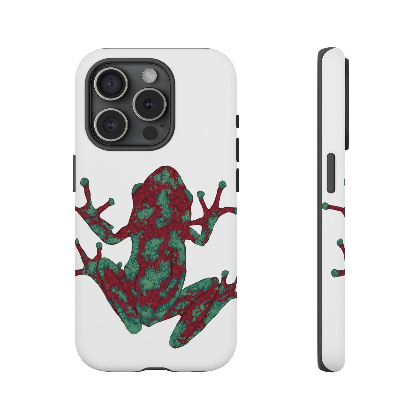 Frog Phone Case, Tough Cases, Eco-Friendly Phone Accessories, Unique Gifts for Nature Lovers, Cute Frog Design