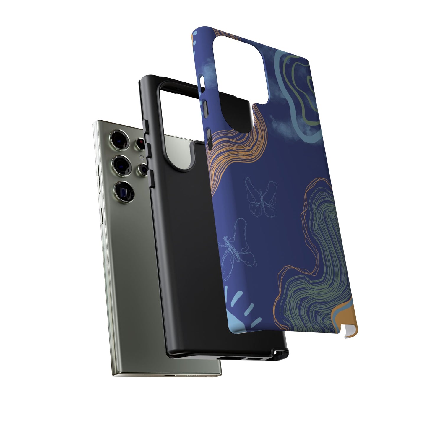 Artistic Phone Case, Abstract Phone Cover, Gift for Her, Modern Design, Boho Phone Case, Unique Phone Accessories