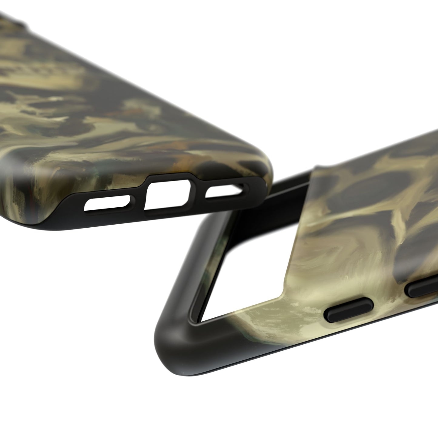 Skull Phone Case - Tough Cases, Macabre Style, Unique Accessories, Perfect for Halloween, Gothic Decor, Edgy Gift Idea | Van Gogh Reimagined, Abstract Twist on  Van Gogh's Skeleton with Burning Cigarette