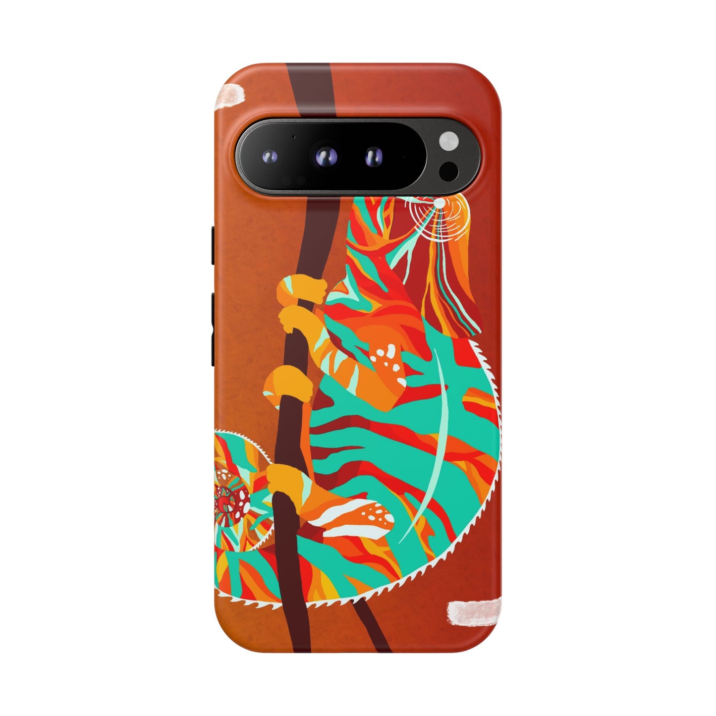 Chameleon Phone Case - Vibrant Artistic Design, Tough Cases for Animal Lovers, Unique Gift, Eco-Friendly Protection