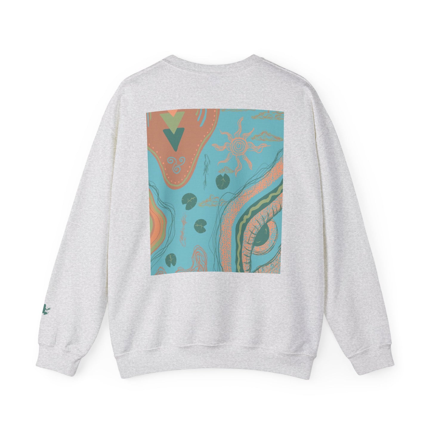 Bohemian Crewneck Sweatshirt, Cozy Sweatshirt for Art Lovers, Unique Graphic Apparel, Perfect Gift for Everyday Wear, Trendy Fashion Hoodie