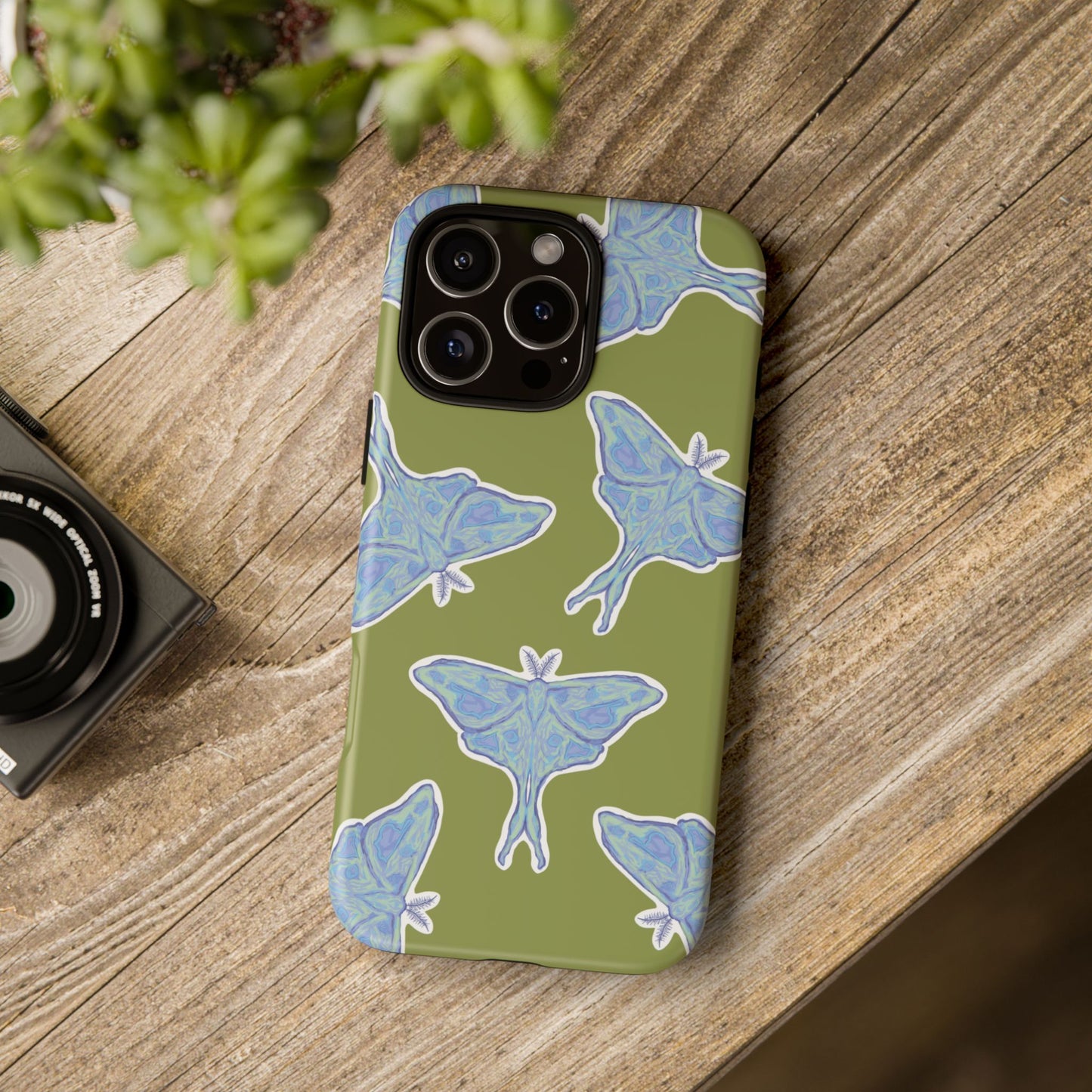 Stylish Phone Case for Nature Lovers | Butterfly Design | Gifts for Friends | Eco-Friendly Tech Case, Cool Phone Accessories, Moth Decor
