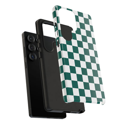 Stylish Checkered Phone Case, Protective Cover, Unique Gift, Trendy Accessory, Customizable Design, Ideal for All Ages