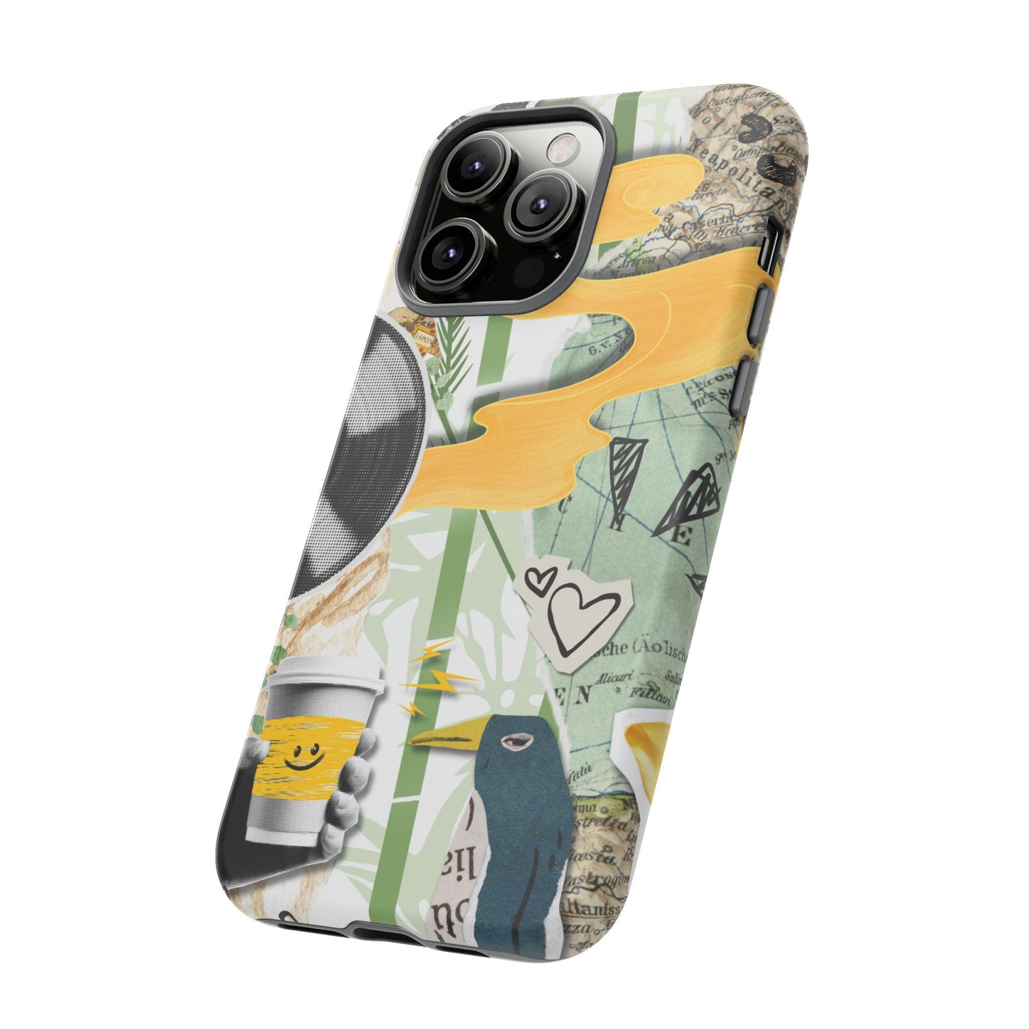 Artistic Phone Case, Unique Cell Phone Cover, Trendy Gifts for Music Lovers, Eco-Friendly Phone Accessory, Stylish Tech Gifts, Cool Cases, Unique Phone Cases