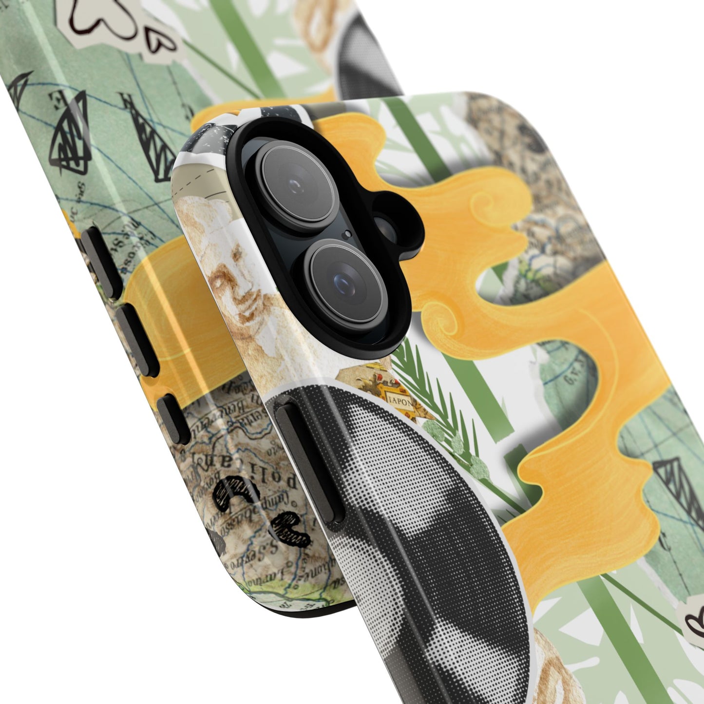 Artistic Phone Case, Unique Cell Phone Cover, Trendy Gifts for Music Lovers, Eco-Friendly Phone Accessory, Stylish Tech Gifts, Cool Cases, Unique Phone Cases