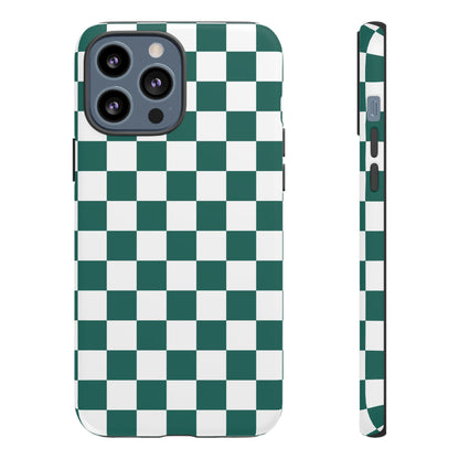 Stylish Checkered Phone Case, Protective Cover, Unique Gift, Trendy Accessory, Customizable Design, Ideal for All Ages