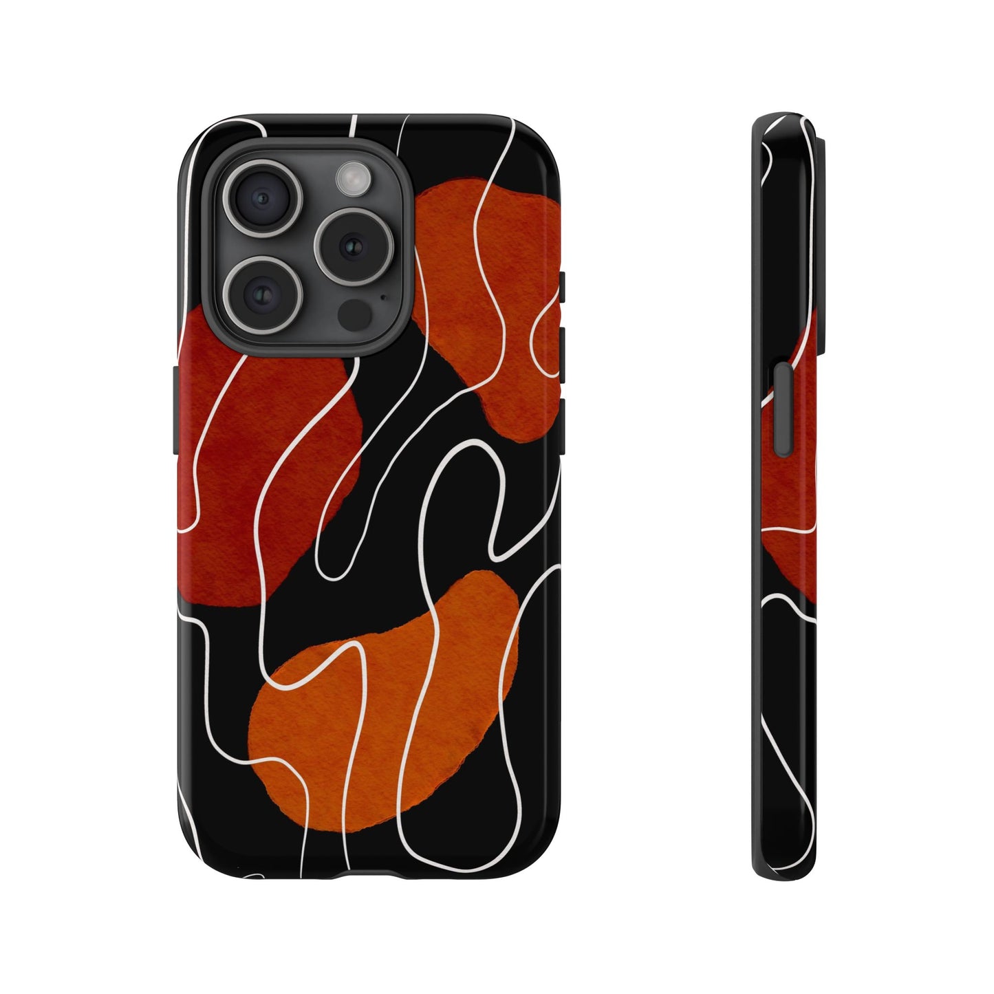 Stylish Phone Case with Abstract Design, Tough Cases for Modern Life, Trendy Phone Accessory, Unique Gift Idea, Holiday Present