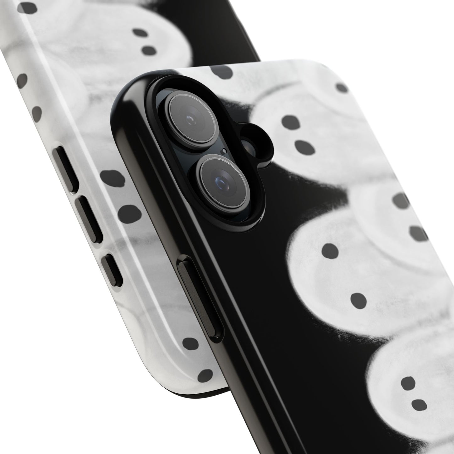 Painted Ghosts Phone Case | Ghostly Tough Phone Case for Spooky Style, Halloween Gift, Phone Cover, Ghost Theme, Unique Accessory, Spooky Season, Viral Painted Ghosts Inspired Design
