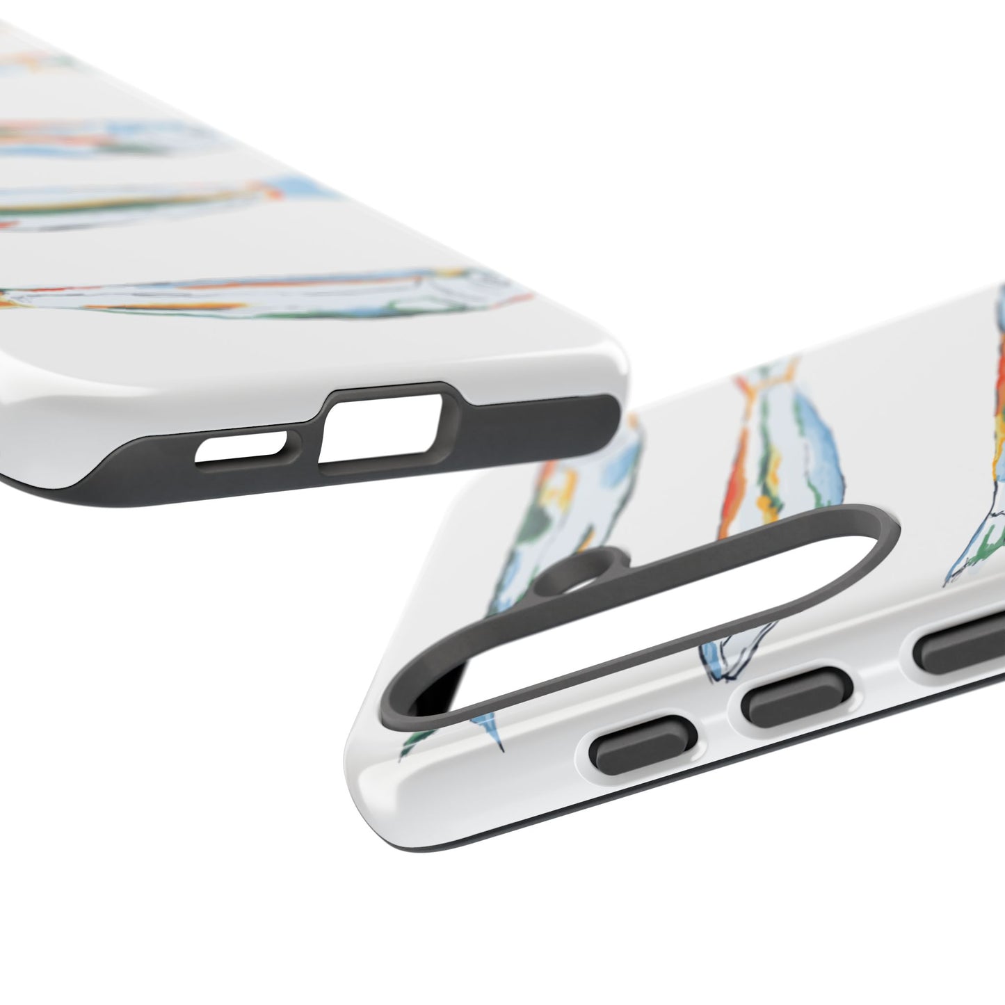 Tough Cases – Artistic Fish Design Phone Case, Unique Gift for Aquatic Lovers, Perfect for Birthdays, Holidays, and Everyday Use, Quirky Cases, Fun Phone Cases