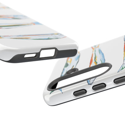 Tough Cases – Artistic Fish Design Phone Case, Unique Gift for Aquatic Lovers, Perfect for Birthdays, Holidays, and Everyday Use, Quirky Cases, Fun Phone Cases