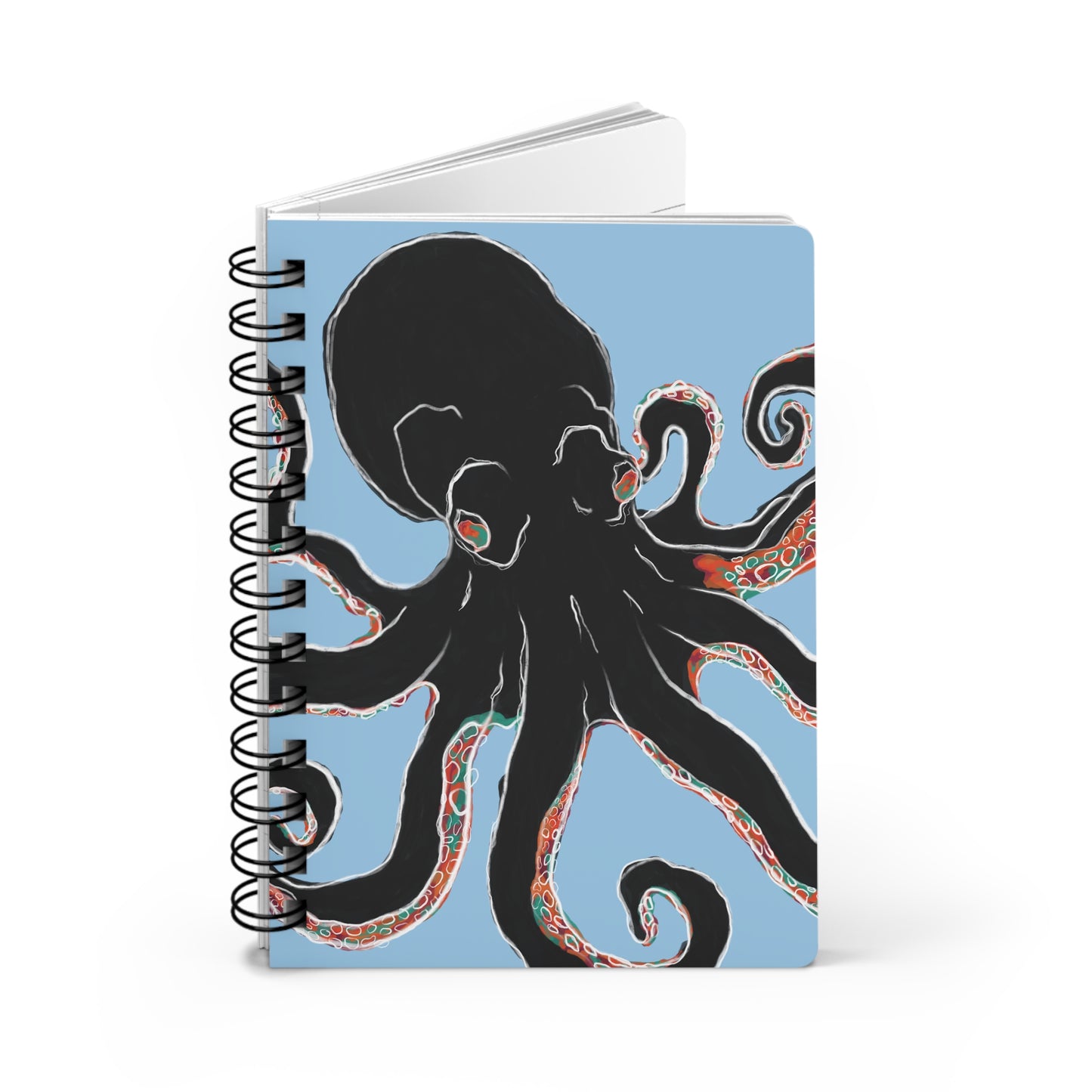Inky Depths Spiral Notebook