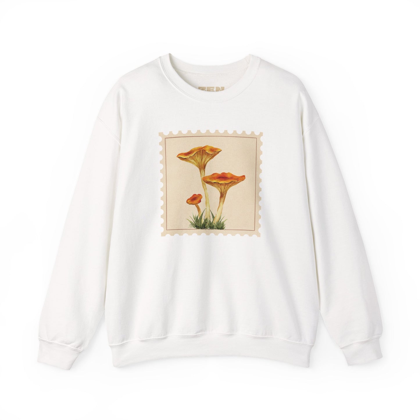 Vintage Floral Crewneck Sweatshirt, Cozy Fall Wear, Unisex Gift, Mushroom Art Apparel, Nature Lover Outfit, Comfy Mushroom Crewneck, Vintage Style