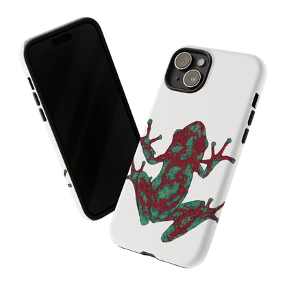 Frog Phone Case, Tough Cases, Eco-Friendly Phone Accessories, Unique Gifts for Nature Lovers, Cute Frog Design