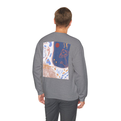 Artistic Unisex Crewneck Sweatshirt - Cozy Comfort, Colorful Designs, Gifts for Art Lovers, Relaxing Vibes, Everyday Wear, Unique Style