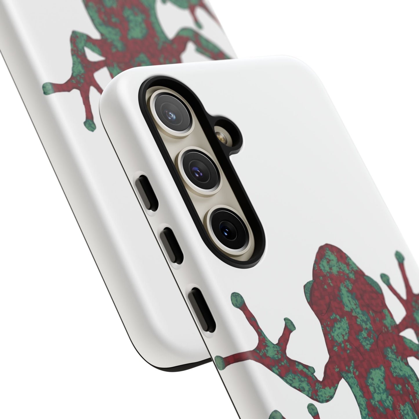 Frog Phone Case, Tough Cases, Eco-Friendly Phone Accessories, Unique Gifts for Nature Lovers, Cute Frog Design