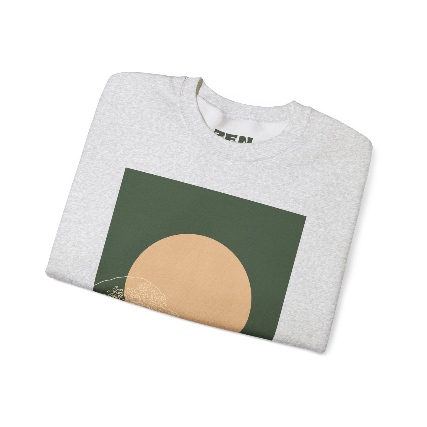 Nature-Inspired Unisex Crewneck Sweatshirt, Cozy Casual Wear, Gift for Outdoor Lovers, Perfect for Fall and Winter