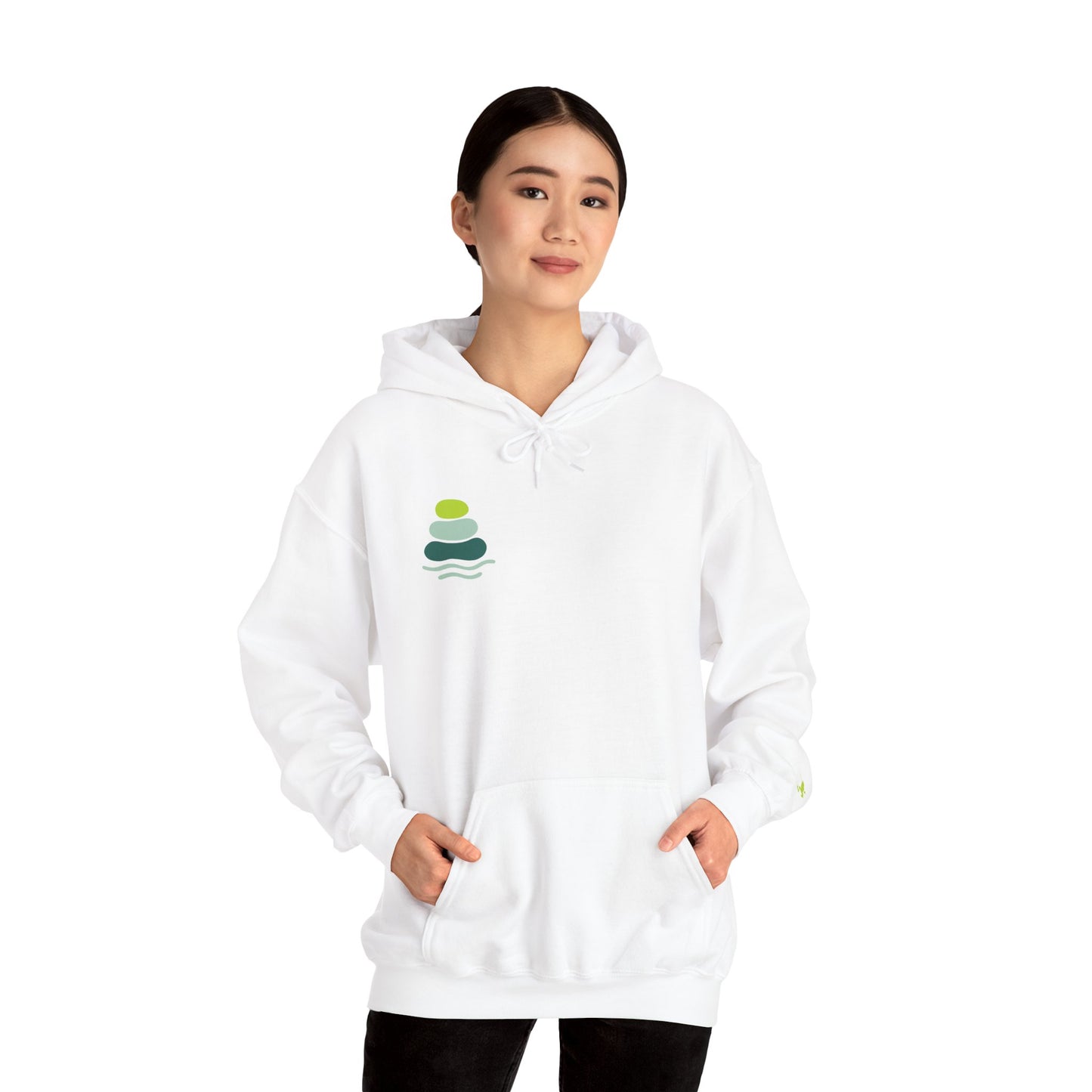 Nature-Inspired Unisex Hooded Sweatshirt, Comfortable Pullover, Casual Clothing, Eco-Friendly Gift, Chill Vibe Hoodie, Relaxing Outfit